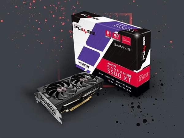 5500xt何时发布的，AMD RX5500XT压制GTX1650S