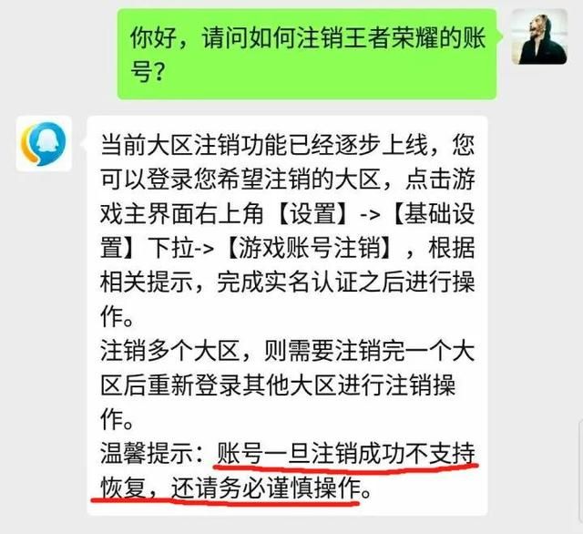 王者荣耀未成年注销账号能退钱吗，游戏账号注销后点券退还